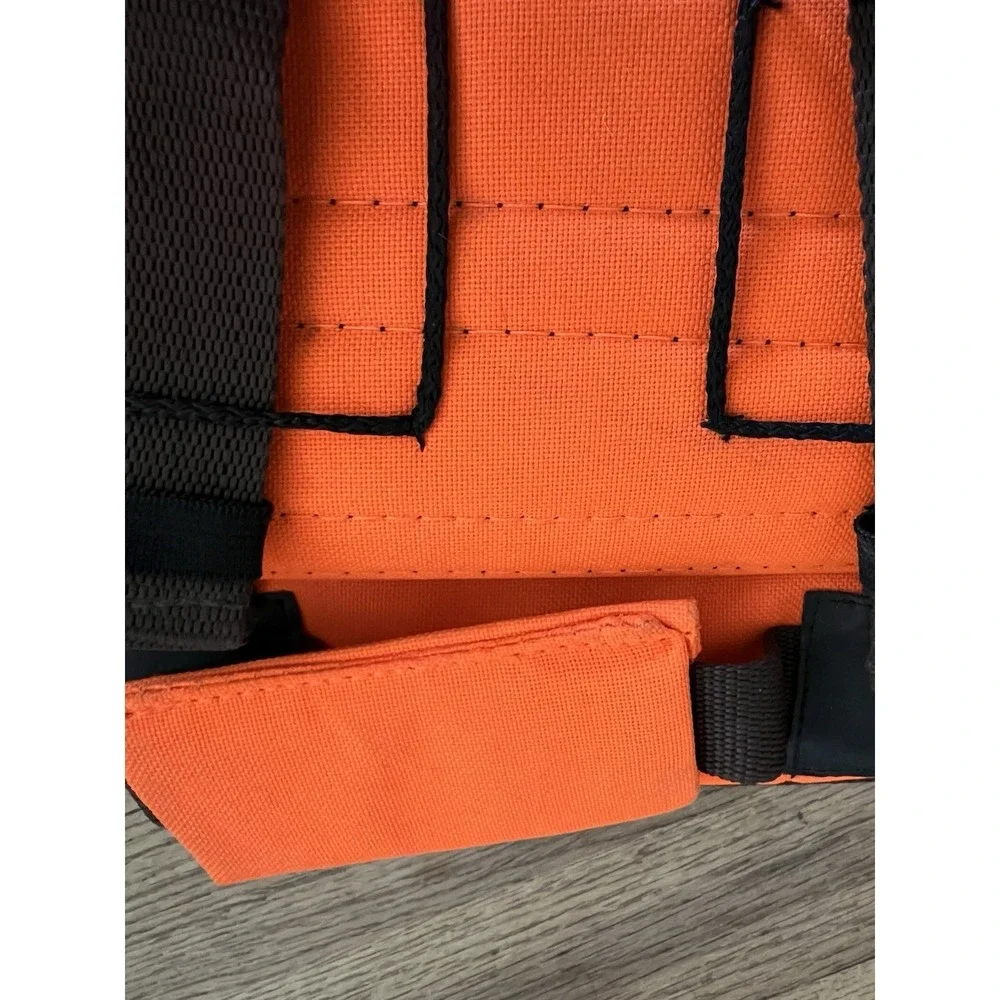 Aussie Naturals Dog Floatation Vest Blaze Orange Medium Pet Hunting Safety